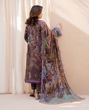 Roheenaz Summer in Bloom Printed Lawn Unstitched 3Pc Suit - PETAL ELAN