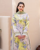 Roheenaz Summer in Bloom Printed Lawn Unstitched 3Pc Suit - MYSTIC BEAUTY