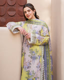 Roheenaz Summer in Bloom Printed Lawn Unstitched 3Pc Suit - MYSTIC BEAUTY