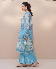 Roheenaz Summer in Bloom Printed Lawn Unstitched 3Pc Suit - WILD PEONY