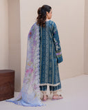 Roheenaz Summer in Bloom Printed Lawn Unstitched 3Pc Suit - BLOSSOM DRIFT