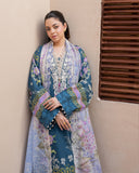 Roheenaz Summer in Bloom Printed Lawn Unstitched 3Pc Suit - BLOSSOM DRIFT