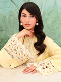 Roheenaz Veil of Summer Embroidered Lawn Unstitched 3Pc Suit - LUMIERE YELLOW