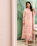 Roheenaz Veil of Summer Embroidered Lawn Unstitched 3Pc Suit - AZURE ELAN