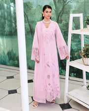 Roheenaz Veil of Summer Embroidered Lawn Unstitched 3Pc Suit - AURORA LIGHT