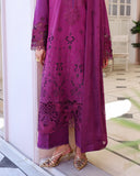 Roheenaz Veil of Summer Embroidered Lawn Unstitched 3Pc Suit - ELAN BLOOM