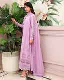 Roheenaz Veil of Summer Embroidered Lawn Unstitched 3Pc Suit - PETAL ROYALE