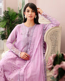 Roheenaz Veil of Summer Embroidered Lawn Unstitched 3Pc Suit - PETAL ROYALE