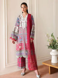 Roheenaz Eclat Gerden Printed Lawn Unstitched 3Pc Suit - ROSETTE DREAM