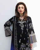 Roheenaz Floral Reverie Embroidered Lawn Unstitched 3Pc Suit - Vogue Theory