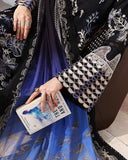 Roheenaz Floral Reverie Embroidered Lawn Unstitched 3Pc Suit - Vogue Theory