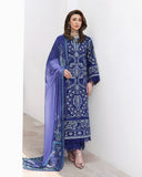 Roheenaz Floral Reverie Embroidered Lawn Unstitched 3Pc Suit - Daylight Charm