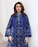 Roheenaz Floral Reverie Embroidered Lawn Unstitched 3Pc Suit - Daylight Charm