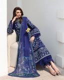 Roheenaz Floral Reverie Embroidered Lawn Unstitched 3Pc Suit - Daylight Charm