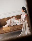 Roheenaz Sunlit Tales Embroidered Lawn Unstitched 3Pc Suit - Sunflare Petal