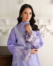 Roheenaz Sunlit Tales Embroidered Lawn Unstitched 3Pc Suit - Bloomray