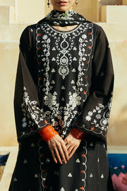 Cross Stitch Premium Embroidered Lawn Unstitched 3Pc Suit D-05 Rustic Aura
