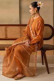 Cross Stitch Mahiri Embroidered Lawn Unstitched 3Pc Suit D-05 Rustic Aura