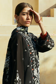Cross Stitch Premium Embroidered Lawn Unstitched 3Pc Suit D-05 Rustic Aura