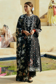 Cross Stitch Premium Embroidered Lawn Unstitched 3Pc Suit D-05 Rustic Aura