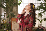 Feathers Digital Printed Dhanak Unstitched 3Pc Suit RUSTIC ROSE-FT324