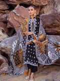 Zainab Chottani Embroidered Herringbone Unstitched 3Pc Suit D-09 Ryma
