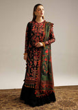 Hussain Rehar Embroidered Khaddar Unstitched 3Pc Suit - Raat