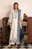 Seran Lamhay Embroidered Lawn Unstitched 3Pc Suit D-06 RAEN