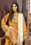 Humdum Rahgeer Embroidered Wool Unstitched 3Pc Suit D-09