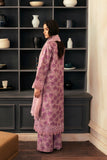 Afrozeh Daybreak Embroidered Lawn Unstitched 3Pc Suit - RAIN WARMED