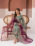 Ramsha Arzoo Embroidered Luxury Chiffon Unstitched 3Pc Suit U-103