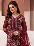 Ramsha Arzoo Embroidered Luxury Chiffon Unstitched 3Pc Suit U-106