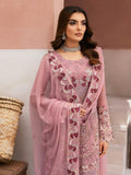 Ramsha Arzoo Embroidered Luxury Chiffon Unstitched 3Pc Suit U-109