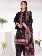 Rang Rasiya Summer Breeze Unstitched Lawn Print 3Pc Suit D-02 Midnight