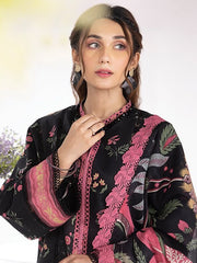 Rang Rasiya Summer Breeze Unstitched Lawn Print 3Pc Suit D-02 Midnight