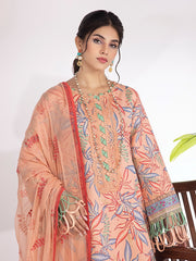 Rang Rasiya Summer Breeze Unstitched Lawn Print 3Pc Suit D-14 Flamingo