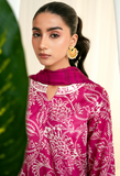 Humdum Rang e Bahar Embroidered Lawn Unstitched 3Pc Suit D-02