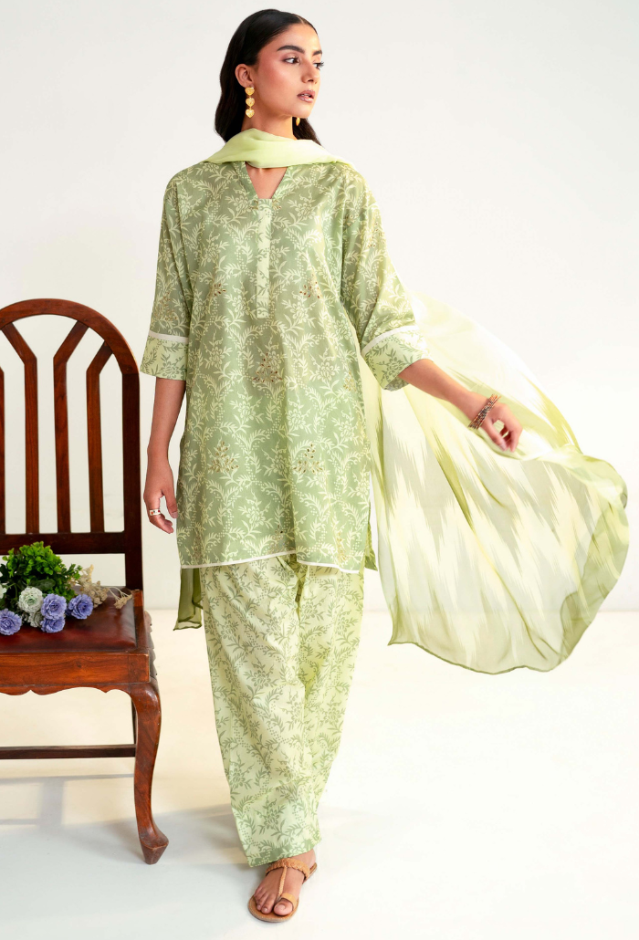 Humdum Rang e Bahar Embroidered Lawn Unstitched 3Pc Suit D-09