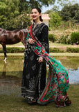 Hussain Rehar Embroidered Luxury Lawn Unstitched 3Pc Suit D-09 RAVE