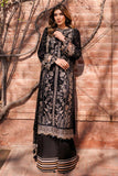 Farasha Summer Essentials Embroidered Lawn Unstitched 3Pc Suit - Raven Aura