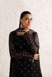 Farasha Luxury Formal Embroidered Chiffon Unstitched 3Pc Suit - Ravenne