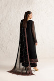 Farasha Luxury Formal Embroidered Chiffon Unstitched 3Pc Suit - Ravenne
