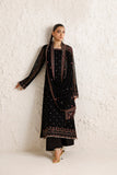 Farasha Luxury Formal Embroidered Chiffon Unstitched 3Pc Suit - Ravenne