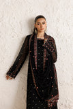 Farasha Luxury Formal Embroidered Chiffon Unstitched 3Pc Suit - Ravenne