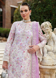 Kanwal Malik Zaina Embroidered Lawn Unstitched 3Pc Suit - RAYA