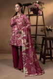 Humdum Raya Printed Khaddar Unstitched 3Pc Suit D-01