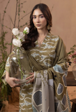 Humdum Raya Printed Khaddar Unstitched 3Pc Suit D-08