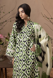 Humdum Raya Printed Khaddar Unstitched 3Pc Suit D-11