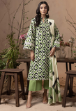 Humdum Raya Printed Khaddar Unstitched 3Pc Suit D-11