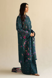 Coco by Zara Shahjahan Prints Unstitched Lawn 3Pc Suit D-04A REENA